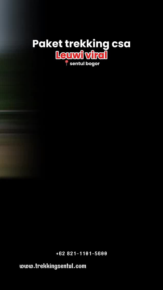Terima kasih banyak ibu. @wahyuning_kurniawati dan keluarga sudah menggunakan jasa kami untuk kegiatan trekkingnya šš
Yuk buat sahabat yang masih bingung mau liburan awal tahunnya kemana dan bosen liburan itu-itu ajaš„³š„³
Mimin kasih yang terbaikš¤
Tunggu apalagi segera hubungin Mimin⤵ļø
082111015600
www.trekkingsentulcsa.com
#csatrekkingsentul #sentulviral #sentulselatan #sentulbogor #curugsentul