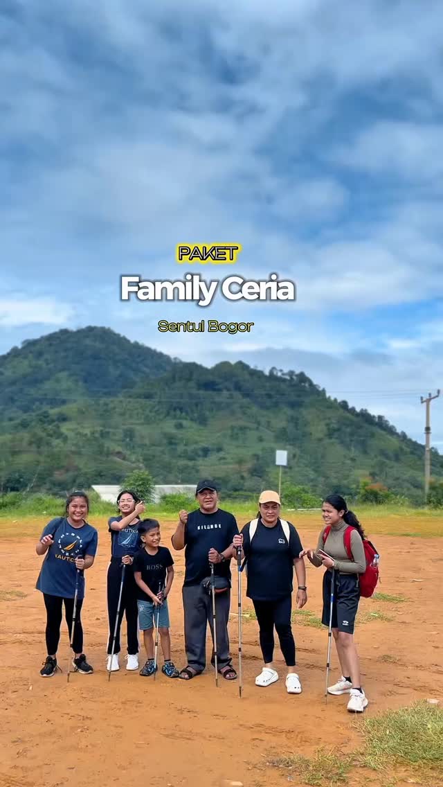 Terima kasih banyak ibu. Yeyen dan keluarga sudah menggunakan jasa kami untuk kegiatan trekkingnya šš
Yuk buat sahabat yang masih bingung mau liburan kemana dan bosen liburan itu-itu ajaš„³š„³
Mimin kasih yang terbaikš¤
Tunggu apalagi segera hubungin Mimin⤵ļø
082111015600
www.trekkingsentulcsa.com
#csatrekkingsentul #sentulviral #sentulselatan #liburansekolah #curugsentul
