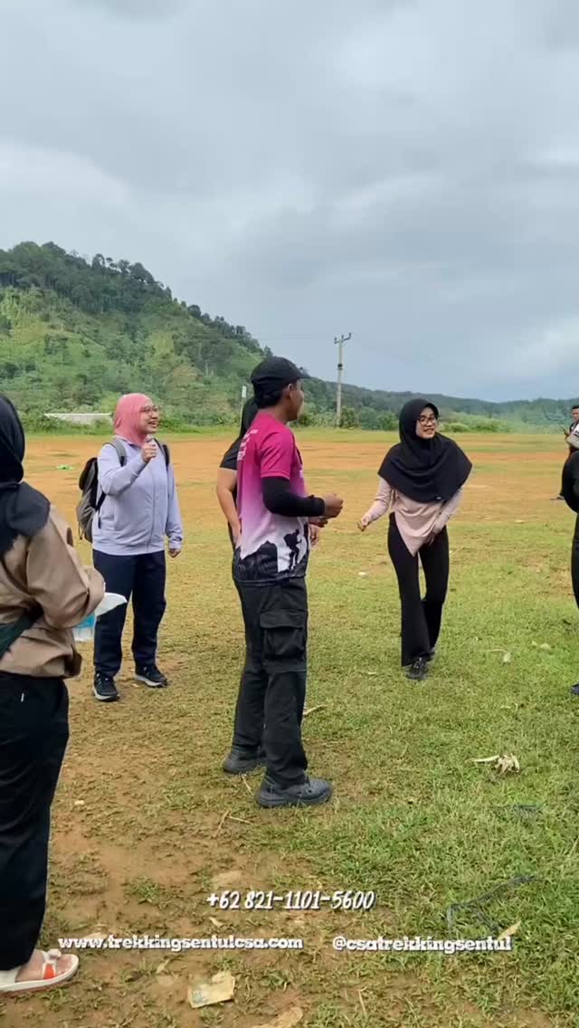 Terima kasih banyak ibu Mutia dan sahabat lainnya sudah menggunakan jasa kami untuk kegiatan trekkingnya šš
Yuk buat sahabat yang masih bingung mau liburan awal tahunnya kemana dan bosen liburan itu-itu ajaš„³š„³
Mimin kasih yang terbaikš¤
Tunggu apalagi segera hubungin Mimin⤵ļø
082111015600
www.trekkingsentulcsa.com
#csatrekkingsentul #sentulviral #sentulselatan #sentulbogor #curugsentul