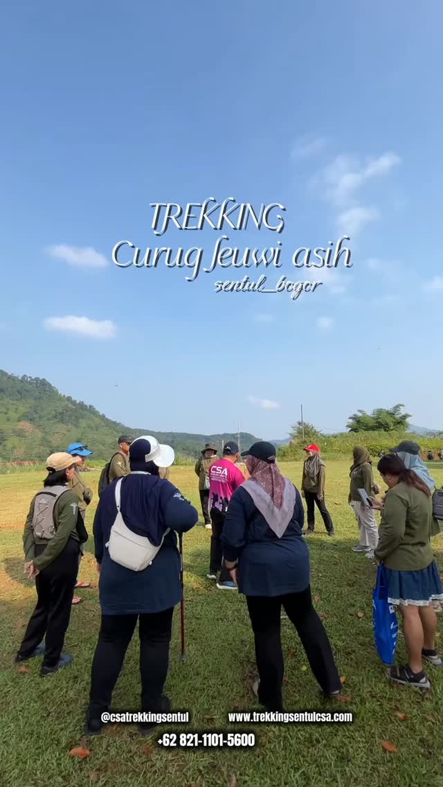One Days Trip RSUP Fatmawati 
Trip ke 2 Paket Curug Leuwi Asih 😍😍

Terima kasih banyak Dokter Umum RSUP Fatmawati sudah menggunakan jasa kami untuk kegiatan Outing nya sampai ketemu di trip-trip berikutnya😍🙏 

Yuk buat sahabat yang masih bingung mau liburan kemana dan bosen liburan itu-itu aja🥳🥳
Mimin kasih yang terbaik🤠

Tunggu apalagi segera hubungin Mimin⤵️
082111015600
www.trekkingsentulcsa.com

#csatrekkingsentul #sentulviral #sentulselatan #sentulbogor #curugsentul