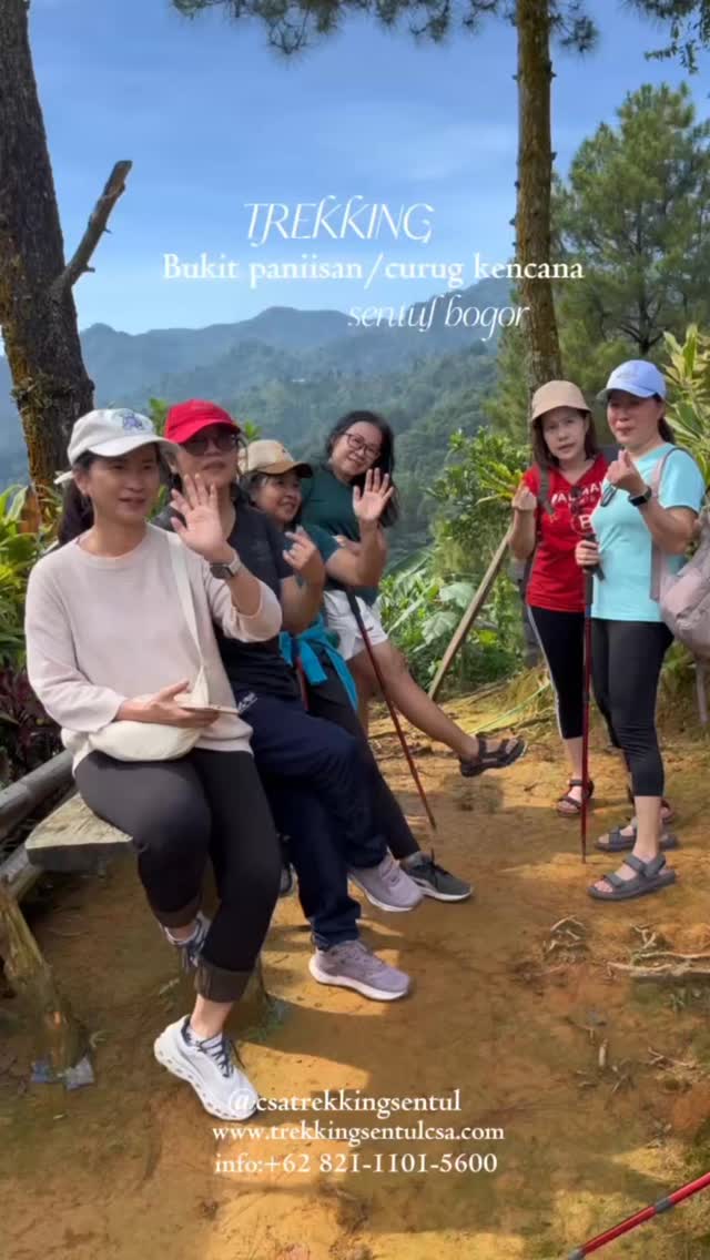 Terima kasih banyak kak. Erna dan sahabat lainnya yang selalu setia menggunakan jasa kami untuk kegiatan trekkingnya 🙏

Yuk buat sahabat yang masih bingung mau liburan kemana dan bosen liburan itu-itu aja🥳🥳
Mimin kasih yang terbaik🤠

Tunggu apalagi segera hubungin Mimin⤵️
082111015600
www.trekkingsentulcsa.com

#csatrekkingsentul #sentulviral #sentulselatan #sentulbogor #curugsentul