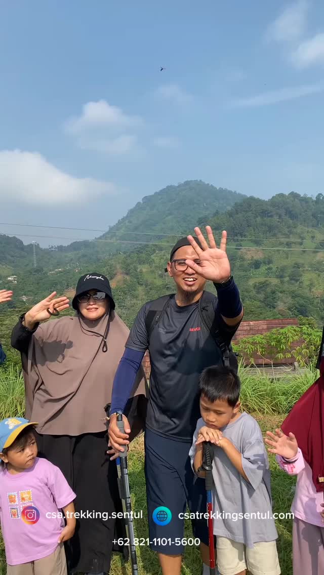 Terima kasih banyak kak.@yohanaardiansyah dan keluarga sudah menggunakan jasa kamiš
Yuk buat sahabat yang masih bingung mau liburan kemana dan bosen liburan itu-itu ajaš„³š„³
Mimin kasih yang terbaikš¤
Tunggu apalagi segera hubungin Mimin⤵ļø
082111015600
www.trekkingsentulcsa.com
#csatrekkingsentul #sentulviral #sentulselatan #sentulbogor #curugsentul