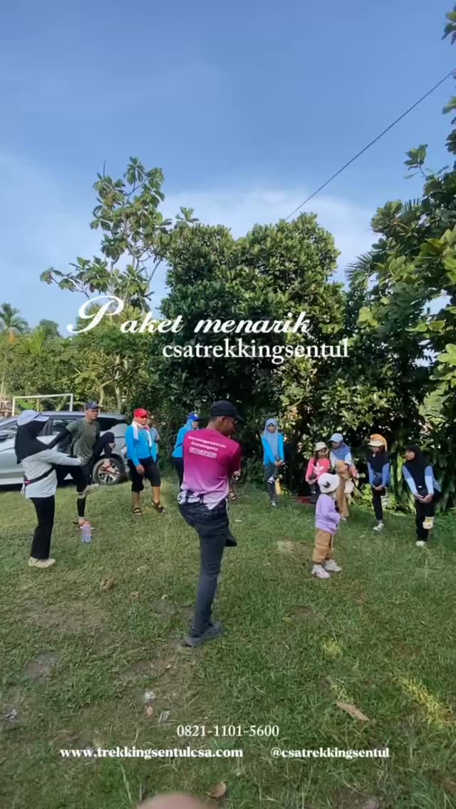 Terima kasih banyak kak. Achi dan keluarga lainnya sudah mempercayakan kegiatan trekkingnya bersama kami🙏

Yuk buat sahabat yang masih bingung mau liburan kemana dan bosen liburan itu-itu aja🥳🥳
Mimin kasih yang terbaik🤠

Tunggu apalagi segera hubungin Mimin⤵️
082111015600
www.trekkingsentulcsa.com

#csatrekkingsentul #sentulviral #sentulselatan #sentulbogor #curugsentul