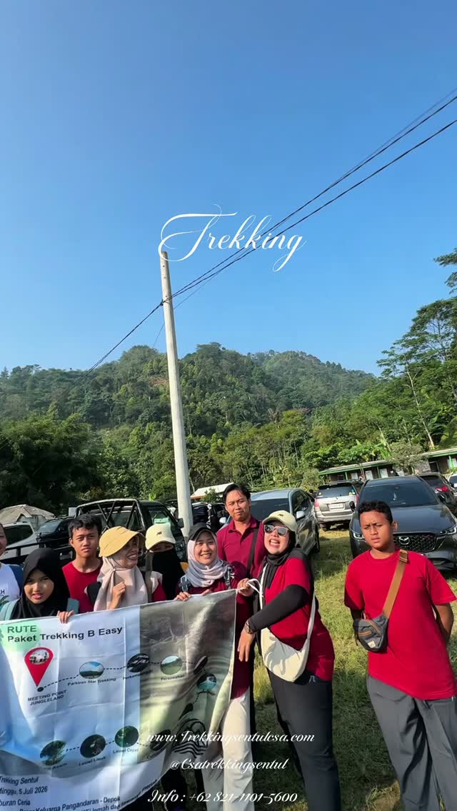Terima kasih banyak kak @ibu_faiq dan keluarga besar sudah mempercayakan trekkingnya bersama kami🙏
Jauh dong ini dari Pangandaran liburannya di Sentul😍😍
Yuk buat sahabat yang masih bingung mau liburan kemana dan bosen liburan itu-itu aja🥳🥳
Mimin kasih yang terbaik🤠
Tunggu apalagi segera hubungin Mimin⤵️
082111015600
www.trekkingsentulcsa.com
#csatrekkingsentul #sentulviral #sentulselatan #sentulbogor #curugsentul