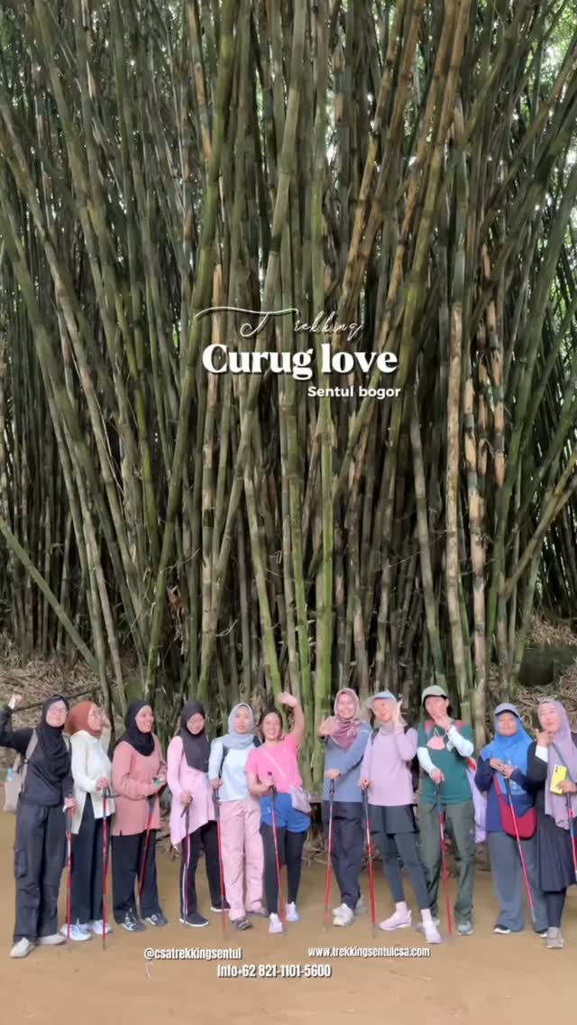 Terima kasih banyak kak, @ginasyaada dan sahabat lainnya yang sudah mempercayakan trekkingnya bersama kamiš
Yuk buat sahabat yang masih bingung mau liburan kemana dan bosen liburan itu-itu ajaš„³š„³
Mimin kasih yang terbaikš¤
Tunggu apalagi segera hubungin Mimin⤵ļø
082111015600
www.trekkingsentulcsa.com
#csatrekkingsentul #sentulviral #sentulselatan #sentulbogor #curugsentul