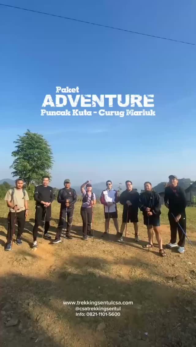 Terima kasih banyak kak. Vonny dan sahabat lainnya yang selalu mempercayakan kegiatan trekkingnya bersama kami🙏

Yuk buat sahabat yang masih bingung mau liburan kemana dan bosen liburan itu-itu aja🥳🥳
Mimin kasih yang terbaik🤠

Tunggu apalagi segera hubungin Mimin⤵️
082111015600
www.trekkingsentulcsa.com

#csatrekkingsentul #sentulviral #sentulselatan #sentulbogor #curugsentul