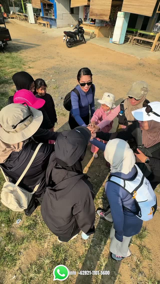 Terima kasih banyak kak. Fitri dan sahabat lainnya sudah mempercayakan kegiatan trekkingnya bersama kamiš
Yuk buat sahabat yang masih bingung mau liburan kemana dan bosen liburan itu-itu ajaš„³š„³
Mimin kasih yang terbaikš¤
Tunggu apalagi segera hubungin Mimin⤵ļø
082111015600
www.trekkingsentulcsa.com
#csatrekkingsentul #sentulviral #sentulselatan #sentulbogor #curugsentul