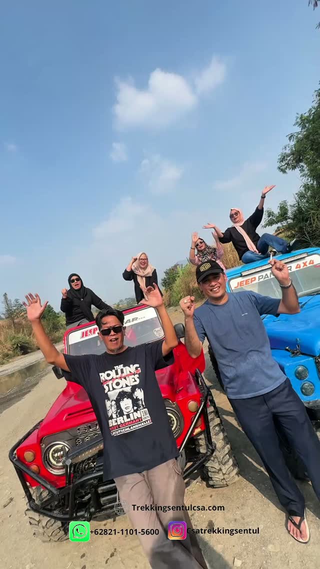 Terima kasih banyak kak. Endah dan sahabat lainnya sudah mempercayakan kegiatan Fun Offroadnya bersama kami🙏

Yuk buat sahabat yang masih bingung mau liburan kemana dan bosen liburan itu-itu aja🥳🥳
Mimin kasih yang terbaik🤠

Tunggu apalagi segera hubungin Mimin⤵️
082111015600
www.trekkingsentulcsa.com

#csatrekkingsentul #sentulviral #sentulselatan #sentulbogor #curugsentul