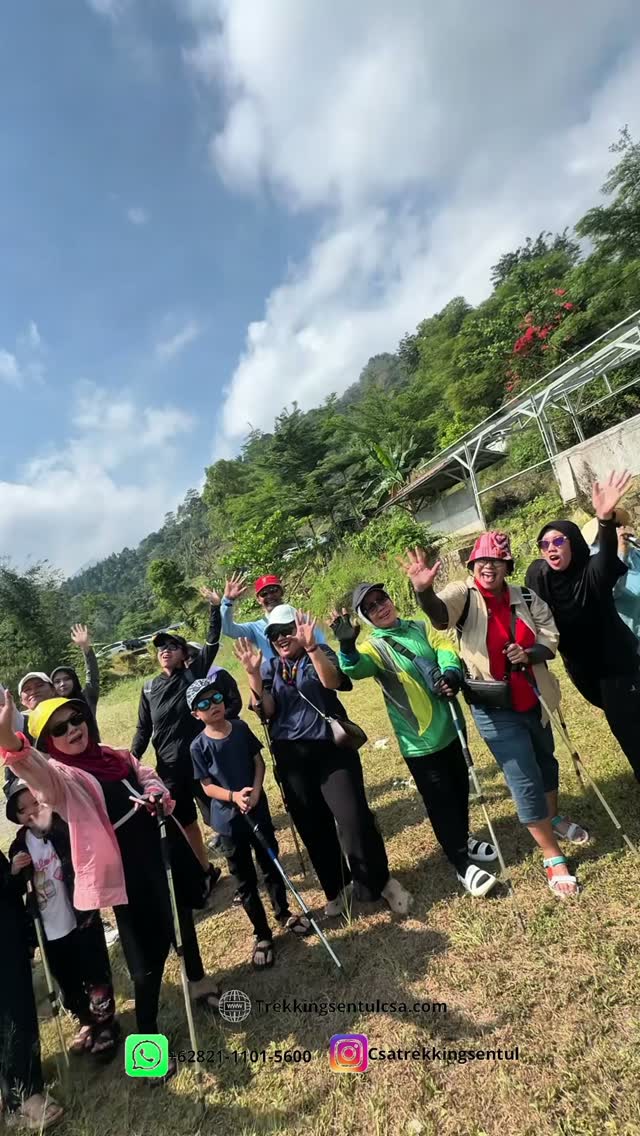 Terima kasih banyak ibu. @umidinul dan sahabat lainnya yang selalu setia menggunakan jasa kami untuk kegiatan trekkingnya🙏🙏
Alhamdulilah sahabat @csatrekkingsentul selalu setia, jadi jangan Ragu lagi untuk trekking bersama kami🖐️🖐️
Tunggu apalagi segera hubungin Mimin⤵️
082111015600
www.trekkingsentulcsa.com
#csatrekkingsentul #sentulviral #sentulselatan #sentulbogor #curugsentul