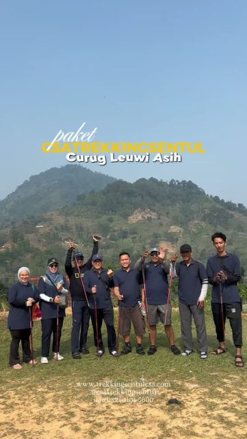 Terima kasih banyak kak. Santi dan sahabat lainnya sudah menggunakan jasa kami untuk kegiatan trekkingnya🙏🙏
Jadi kenapa masih ragu?? Buruan agendakan kegiatannya bersama kami🖐️🖐️
Tunggu apalagi segera hubungin Mimin⤵️
082111015600
www.trekkingsentulcsa.com
#csatrekkingsentul #sentulviral #sentulselatan #sentulbogor #curugbogor